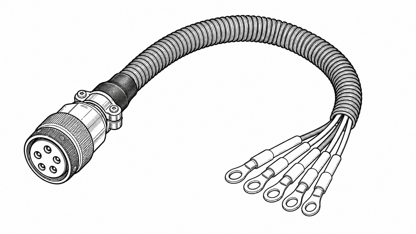 Prime Current five-strand accessory cable assembly